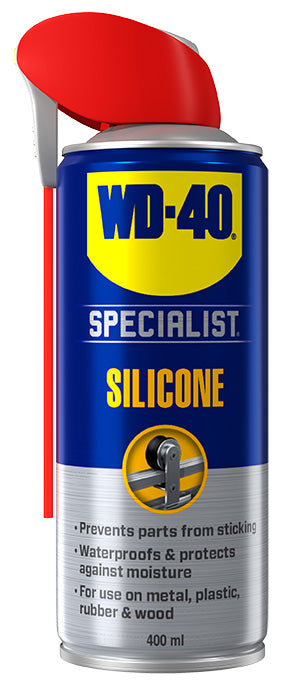 WD-40 Specialist Silicone Quick-Drying Lubricant with Smart Straw Spray  11-oz - Ultimate Lubrication, Long-lasting, Safe for Metal, Rubber, Vinyl,  Plastic in the Hardware Lubricants department at