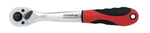 2C Reversible ratchet 3/8" cranked Length 206 mm - Gedore Red